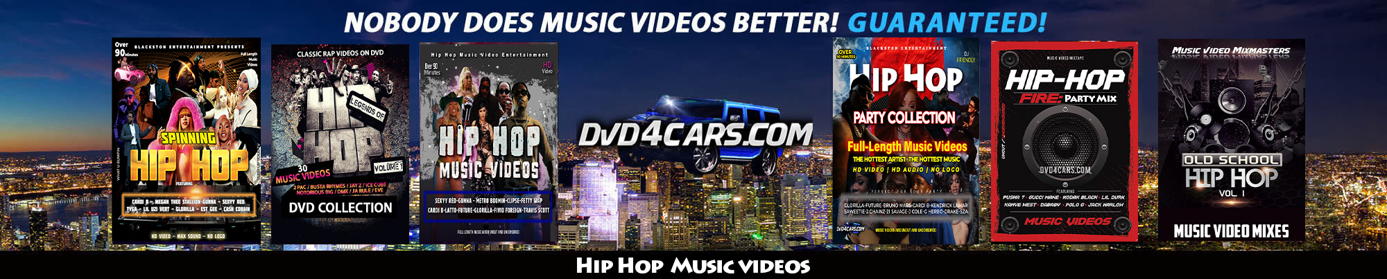 Hip-Hop Music Videos on DVD and HD MP4 Download | DVD4CARS